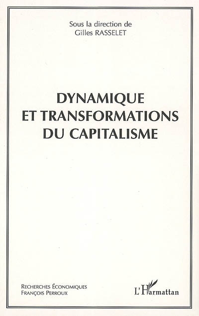 Dynamique et transformations du capitalisme