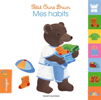 petit ours brun mes habits