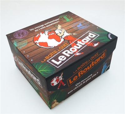 La boîte à quiz Le Routard : un voyage authentique en 1.000 questions !