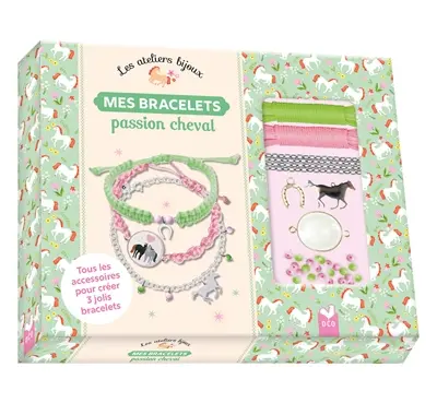 Mes bracelets passion cheval