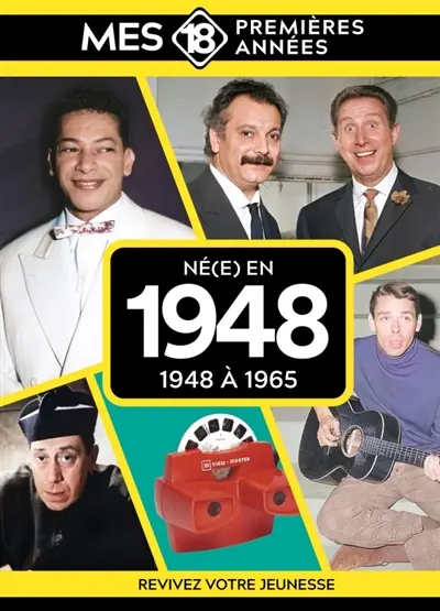 Né(e) en 1948 : 1948 à 1965 : revivez votre jeunesse