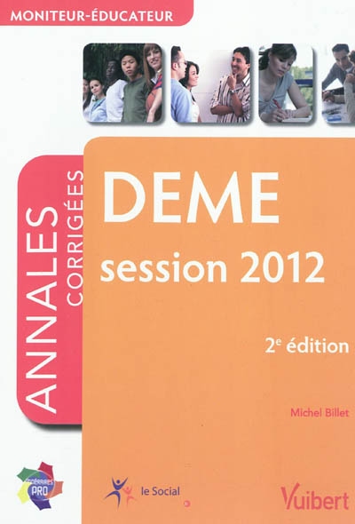 DEME : annales corrigées session 2012