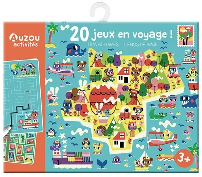 20 jeux en voyage !. 20 travel games. 20 juegos de viaje