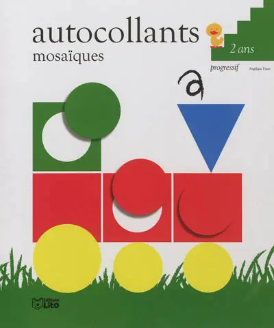 Autocollants mosaïques : 2 ans, progressif