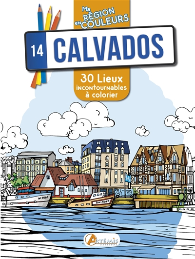 Calvados, 14 : 30 lieux incontournables à colorier