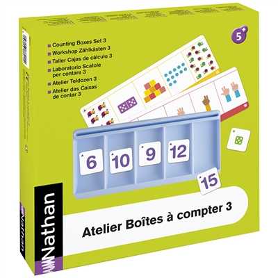 Atelier Boîtes �à compter 3 pour 6 enfants