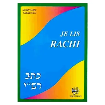 Je lis Rachi : cahier d'exercices