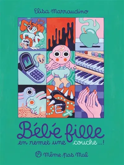 Bébé fille en remet une couche...!