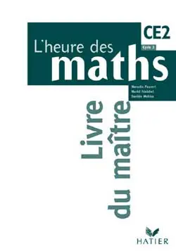 Maths, CE2 : livre du maître