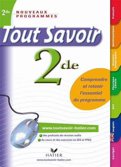 Tout savoir 2de