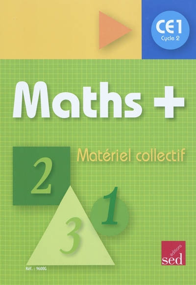 Maths + : CE1, cycle 2 : matériel collectif