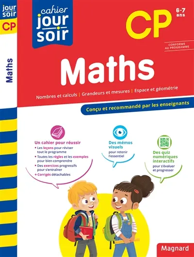 Maths CP, 6-7 ans : conforme au programme