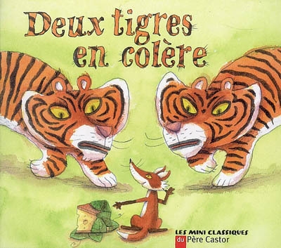 Deux tigres en colère