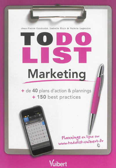 Marketing : + de 40 plans d'action & plannings + 150 best practices