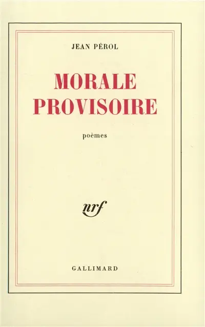 Morale provisoire