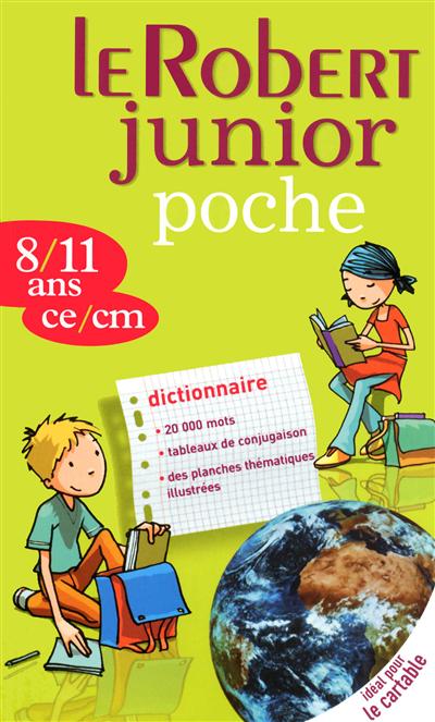 Dictionnaire Le Robert junior poche. 8/11 ans
