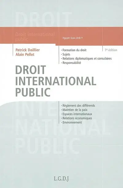 Droit international public