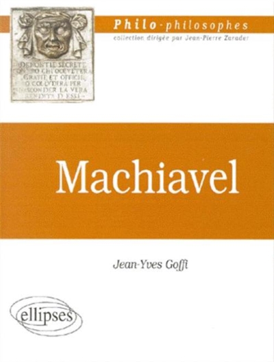 Machiavel (1469-1527)