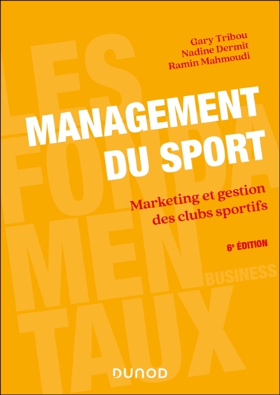 Management du sport :...