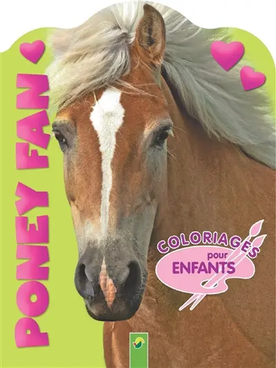 Poney fan : coloriages pour enfants