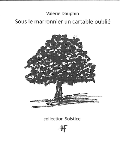 Sous le marronnier un cartable oublié