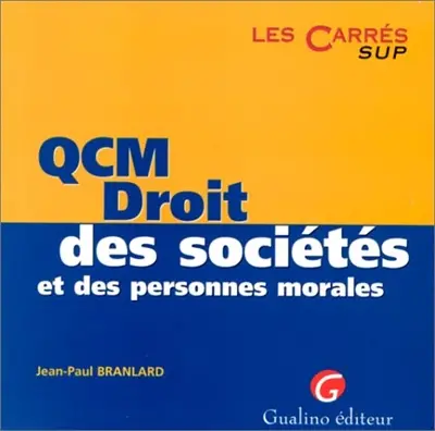 QCM droit des sociétés