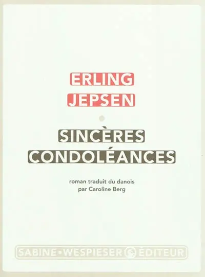 Sincères condoléances