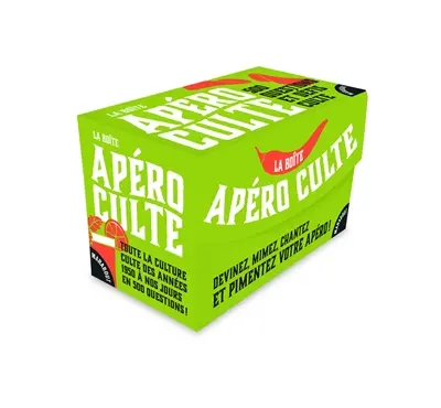 La boîte apéro culte : 500 nouvelles questions et défis culte !