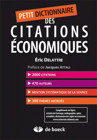 Petit dictionnaire des citations économiques