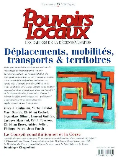 Pouvoirs locaux, n° 53