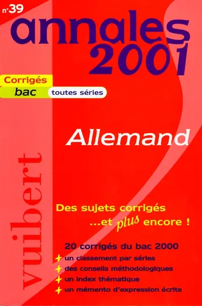 Allemand : toutes séries