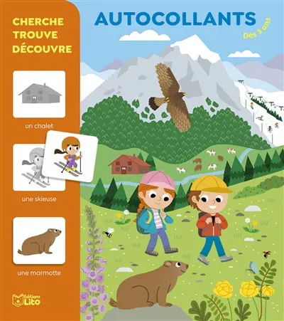 La montagne : autocollants : dès 3 ans