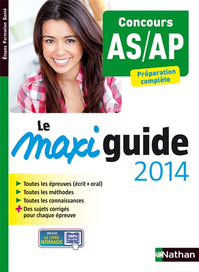 Concours AS-AP, préparation complète : le maxi-guide 2014