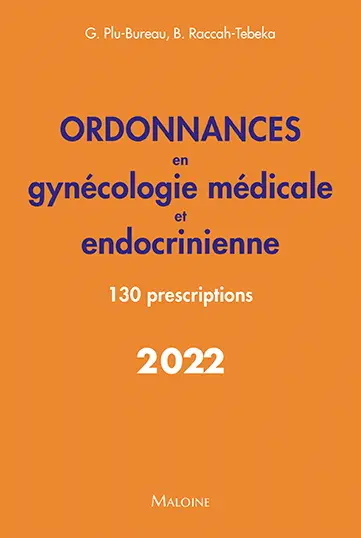 Ordonnances en gynécologie médicale et endocrinienne : 130 prescriptions : 2022