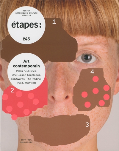 Etapes : design graphique & culture visuelle, n° 245. Art contemporain