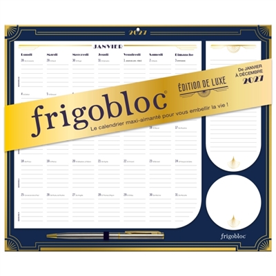 Frigobloc Mensuel 2027...