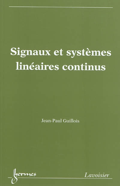 Signaux et systèmes linéaires continus