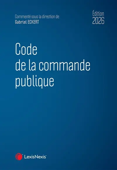 Code de la commande publique : 2026