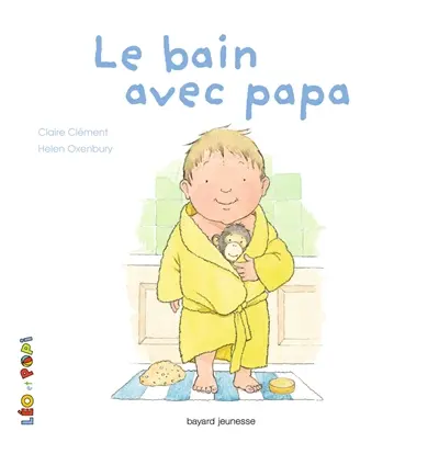 Léo et Popi. Le bain avec papa