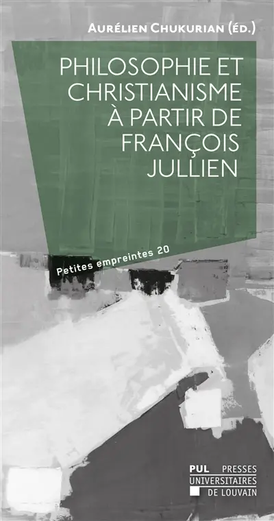 Philosophie et christianisme à partir de François Jullien