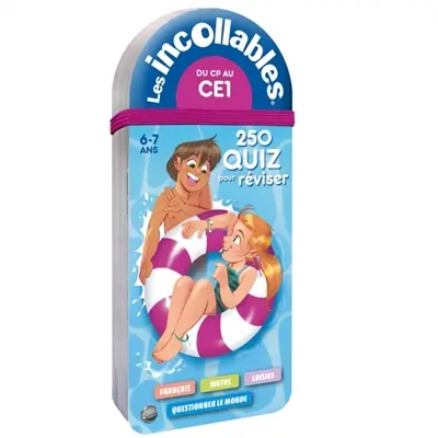 250 quiz pour réviser : du CP au CE1, 6-7 ans