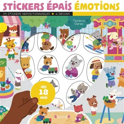 Stickers épais : Emotions