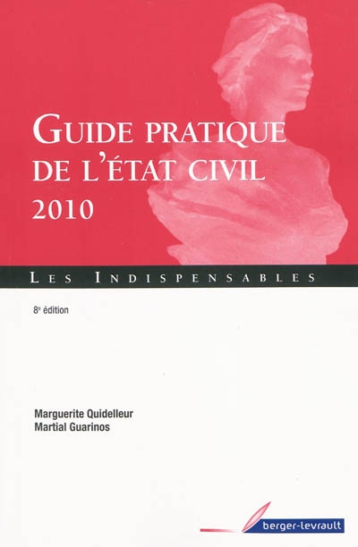 Guide pratique de l'état civil 2010