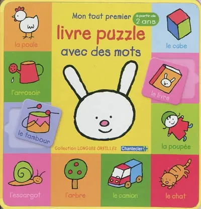 Mon tout premier livre puzzle avec des mots
