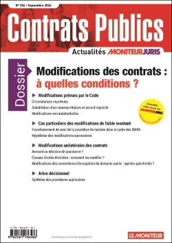 Contrats publics,...