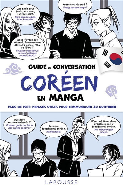 Guide de conversation coréen en manga : plus de 1.500 phrases utiles pour communiquer au quotidien
