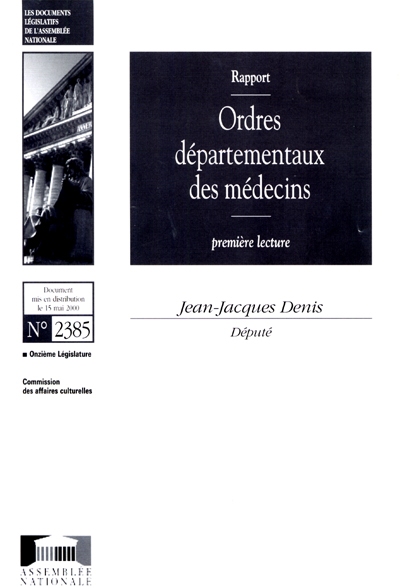 Ordres départementaux des...