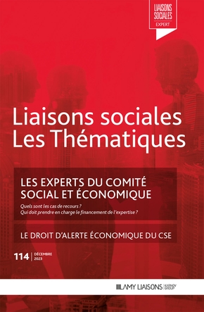 Liaisons sociales. Les thématiques, n° 114. Les experts du comité social et économique : le droit d'alerte du CSE