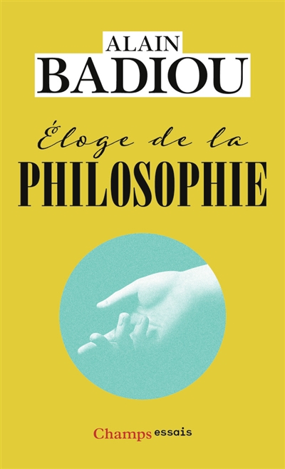 Eloge de la philosophie :...