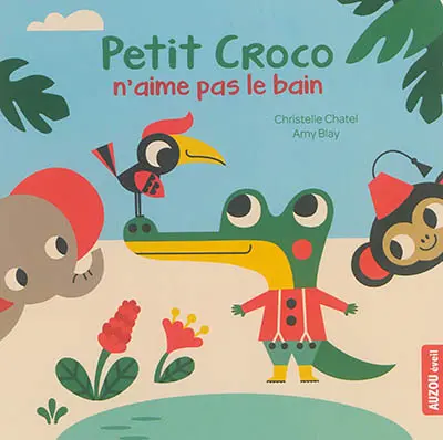 Petit crocro n'aime pas le bain